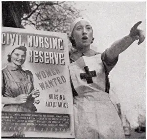 Enrollment: Recruitment for nurses 1939