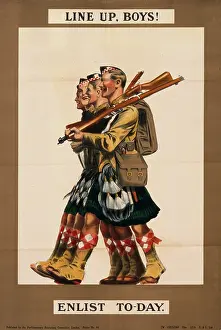 Kitbag: Recruitment poster for the British Army