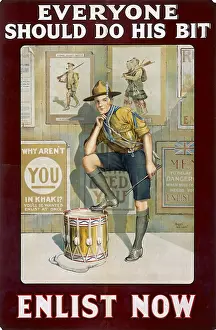 Everyone: Recruitment poster for the British Army
