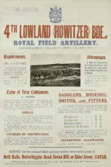 Govan: Recruitment Poster - British Military