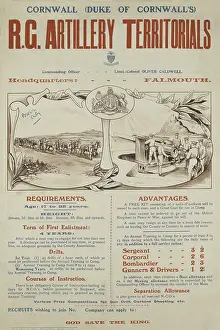 Falmouth: Recruitment Poster - British Military