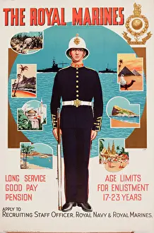 Enlist: Recruitment poster, The Royal Marines