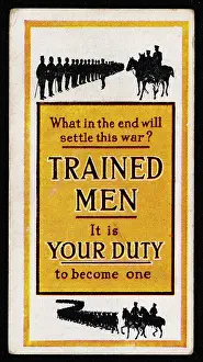World War One: RECRUITMENT POSTER/WILLS