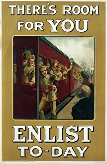 Enlistment: RECRUITMENT POSTER WWI