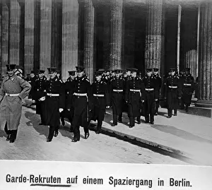 Recruit: Recruits of the Guards in Berlin, 1913