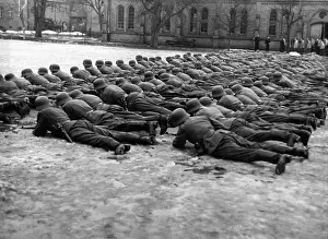 Barrack: Recruits during training, 1943