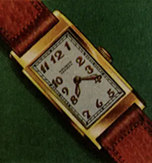 Numerals: Rectangular Watch