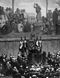 Outgoing: Rectorate handover at the University in Berlin, 1932