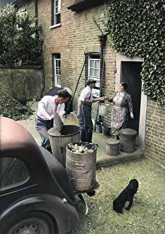 Barnaby (colourised): RECYCLING PIG SWILL