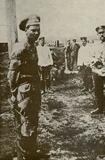 Lcgr1303: Red Army soldier to be executed by the Whites