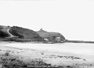 Waterfoot: Red Bay Castle from Waterfoot