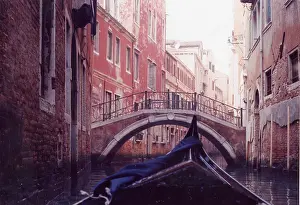 Gondola: Red Canal, Venice, viewed from a gondola