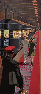 Railroads: Red Carpet at Terminal