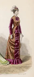Flounce: Red Costume 1878