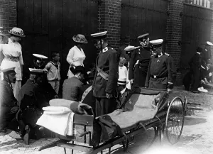 Paramedic: Red cross in Germany in World War I