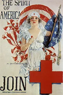 Chandler: Red Cross Poster