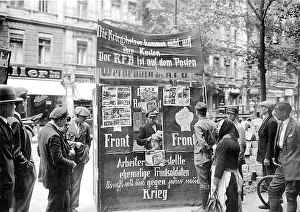 Inviting: Red Front Fighter's League, 1928