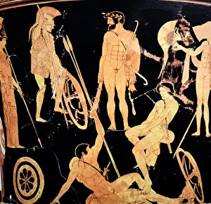 Heracles: Red-Figure Pottery