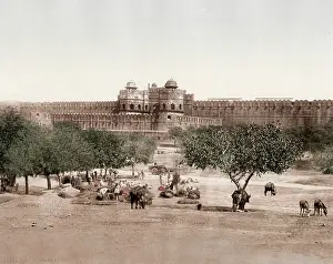 Agra: The Red Fort, Agra, India