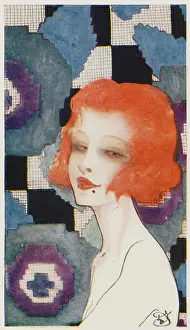 Bobbed: RED-HAIRED GIRL