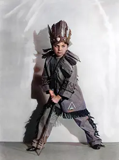 Appliques: RED INDIAN COSTUME BOY