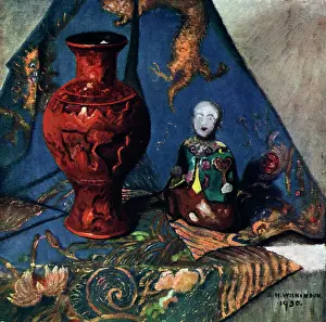 Meditative: Red Lacquer