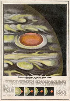 Astronomers: RED PATCH ON JUPITER