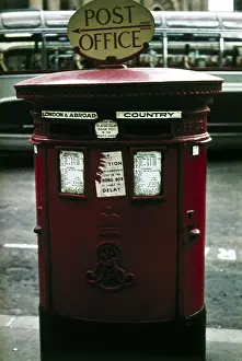 Postbox: Red postbox, London