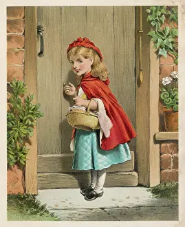 Quilted: RED RIDING HOOD KNOCKS