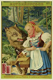 Perraults: Red Riding Hood & the wolf