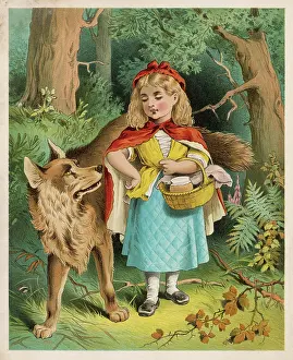 Forgets: Red Riding Hood and Wolf - Nursery Tale