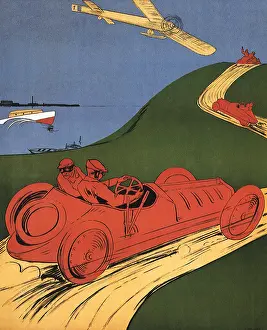 Offshore: Red Roadster