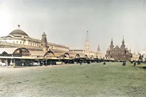 Alexander Meledin: Red Square Market, Moscow