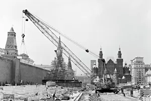 Renovation: Red Square renovation, 1974