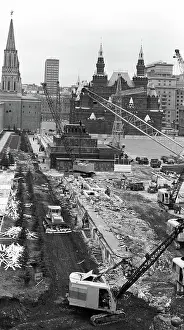 Renovation: Red Square renovation, 1974
