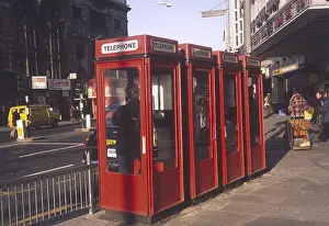 Kiosks: RED TELEPHONE BOXES