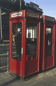 Kiosks: RED TELEPHONE BOXES