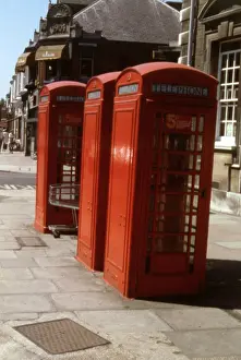 Kiosks: RED TELEPHONE BOXES