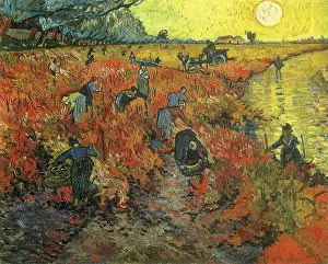 Bends: The Red Vineyard at Arles, by Van Gogh