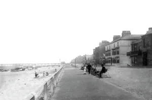 Redcar: Redcar, the Esplanade c1885