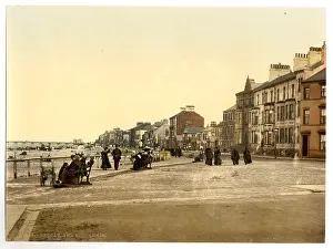 Redcar: Redcar, the esplanade, Yorkshire, England