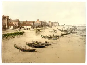 Redcar: Redcar, the esplanade, Yorkshire, England