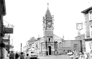 Redcar: Redcar, the Town Clock c1960