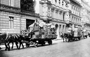 Transports: Redelivery of private luggage, 1914