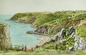 Anstey: Redgate Beach and Anstey's Cove, Torquay, Devon