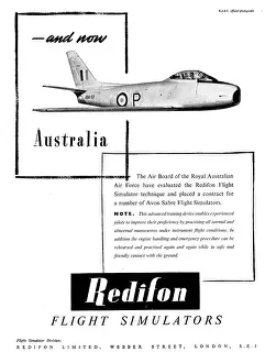 Raaf: Redifon Flight Simulator : RAAF Sabre