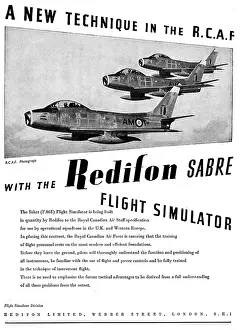 Redifon: Redifon Flight Simulator : RCAF F86E Sabre