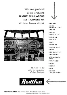 Simulators: Redifon Flight Simulators 1959