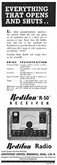 Rediffusion: Redifon R50 Receiver - Rediffusion