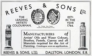 Dalston: Reeves and Sons Ltd Advertisement